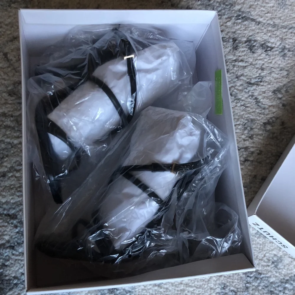 BRAND NEW NEVER WORN Schutz Strappy sandals heels - Picture 6 of 7